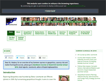 Tablet Screenshot of exploringgeopolitics.org